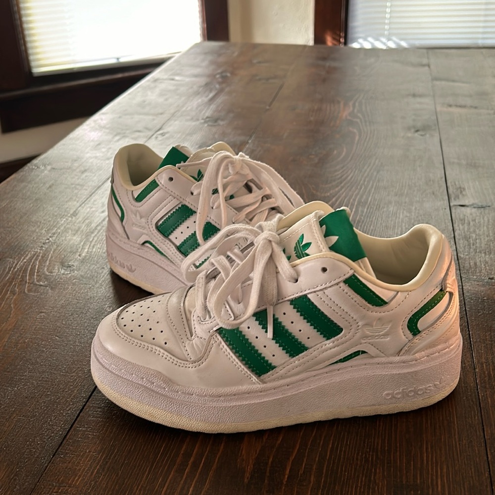 Green Adidas Sneakers